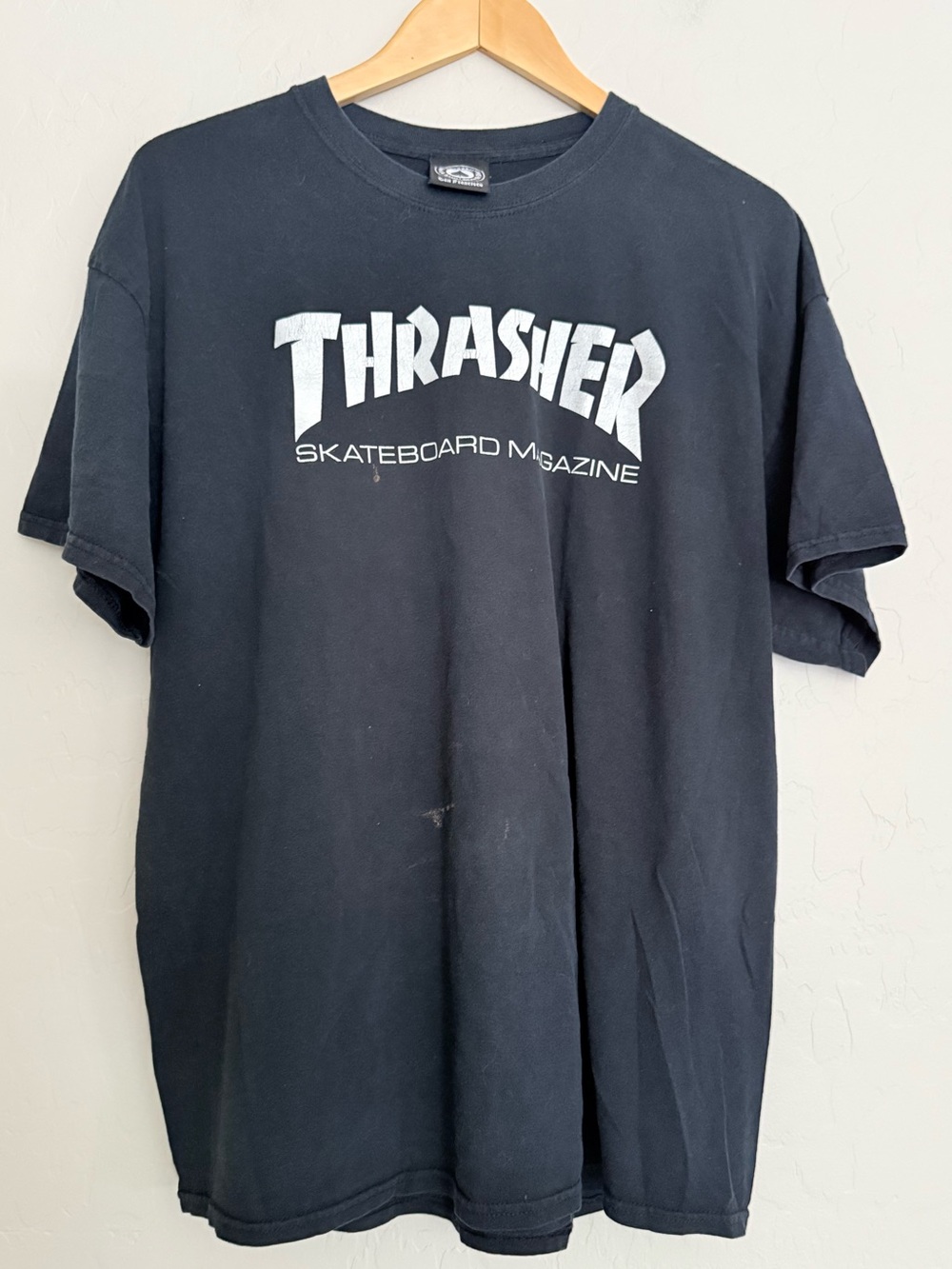 Y2K Vintage Thrasher Skateboard Magazine T Shirt XL